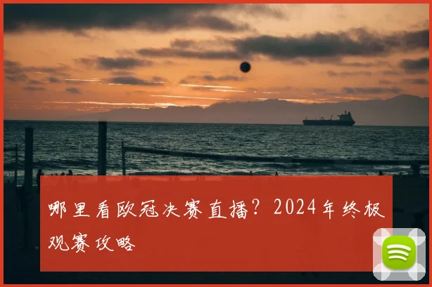 哪里看欧冠决赛直播？2024年终极观赛攻略