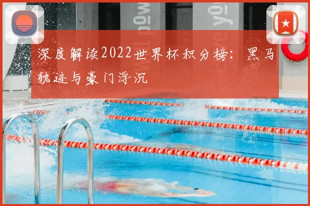 深度解读2022世界杯积分榜：黑马轨迹与豪门浮沉